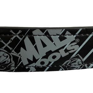 MAC TOOLS - LEATHER BLACK & GRAY BELT - FITS 28-33” - GOOD CONDITION - S5